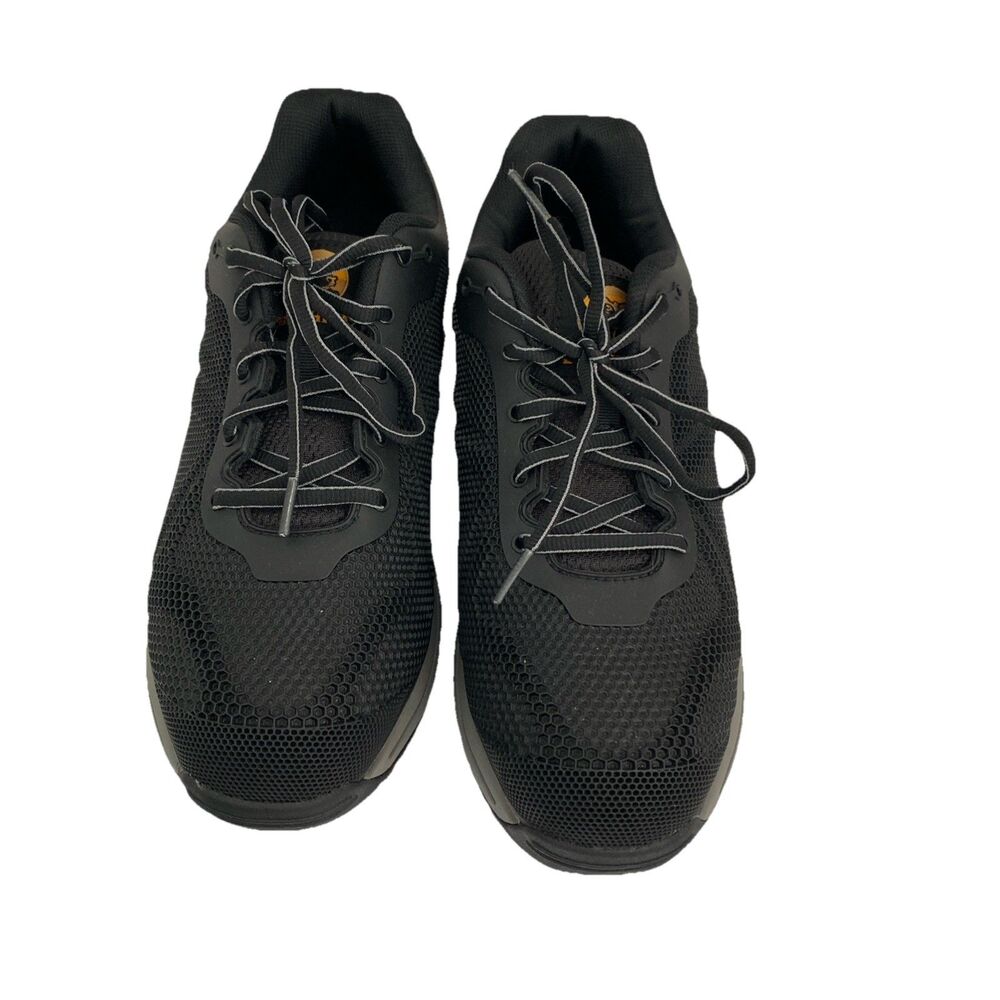 BRAHMA Kamden Steel Toe Athletic Shoe Black Work Sneaker Men's Size 9.5 EU 42.5